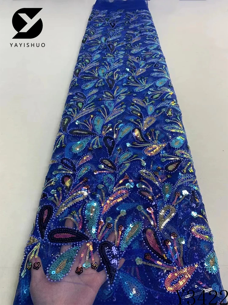 Beaded Fabrics Dubai 2023 African Fabric 2023 Lace 2023 3d Lace