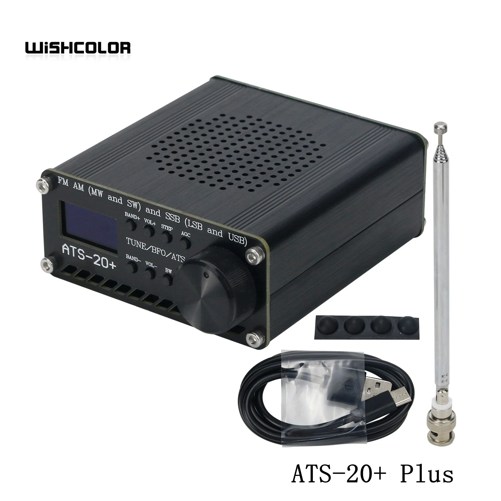 Wishcolor ATS20+ Plus ATS20 V2 SI4732 Radio Receiver DSP SDR Receiver