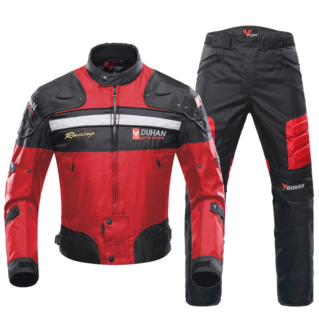 Chaqueta Impermeable Para Motocicleta Para Hombre, Pantalones De Carreras,  Protección De Armadura Corporal, Traje De Motocross Con Linner - Chaquetas  - AliExpress