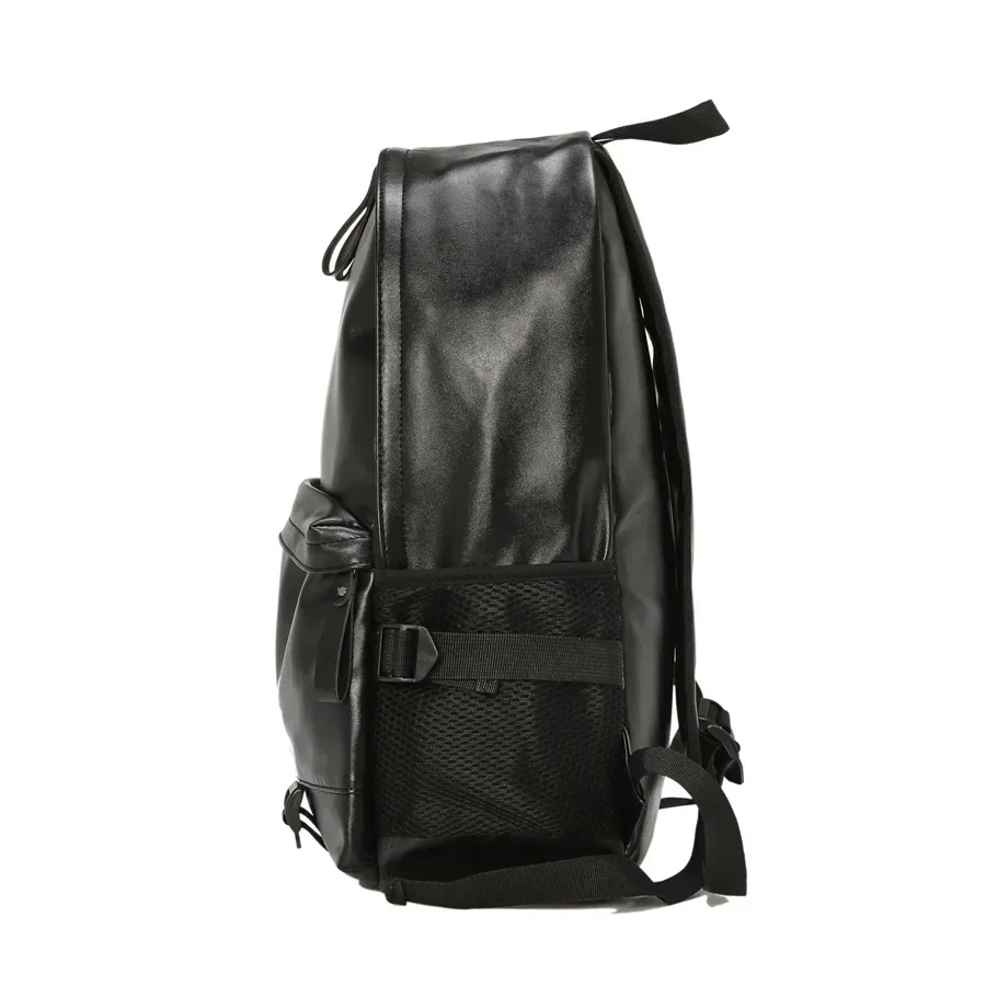 حقيبة ظهر كاجوال للرجال من الجلد الصلب بظهر ناعم ل...