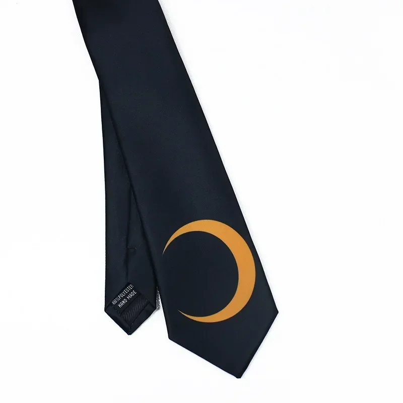 Anime Character Moon Tie Cosplay JK Uniform Lolita Student Men Women Kawaii Tie Gift Clothing Prop Accessories
