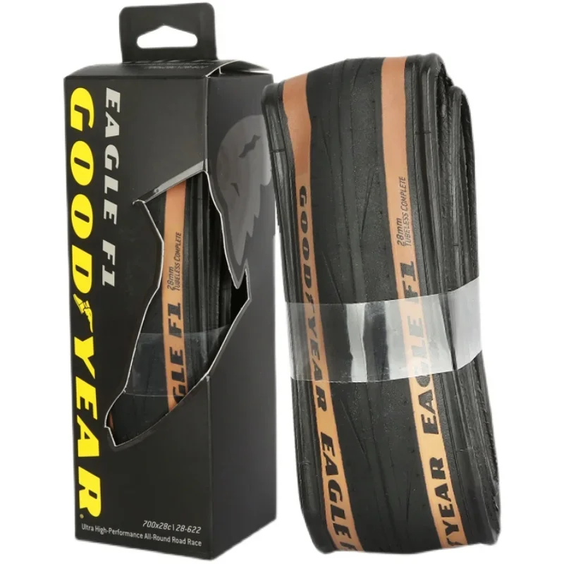 Goodyear-Tubeless band voor racefiets, fiets Clincher, Pneu Gravel Cycling, Band, Eagle F1, 700x2, 5C, 28C, 30C, 32C