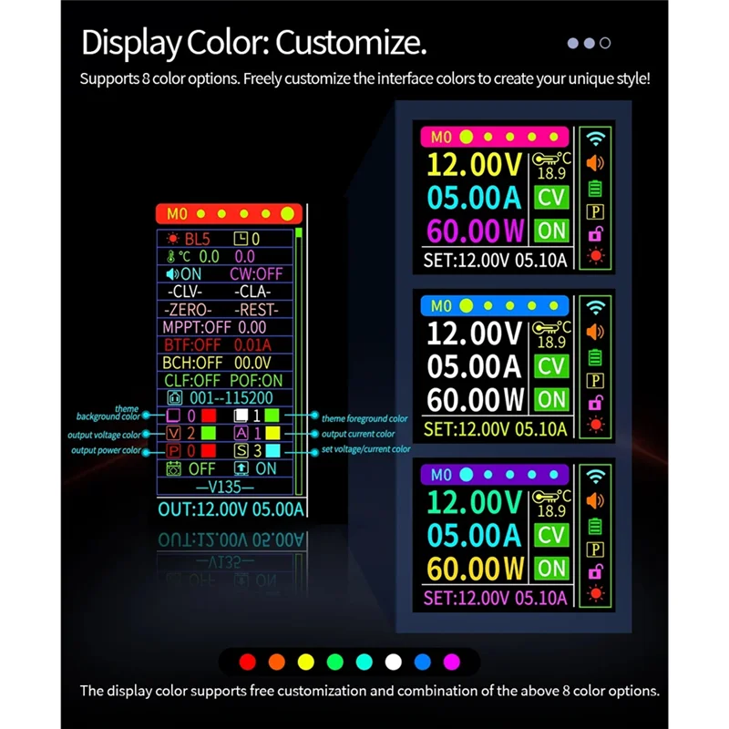 Ingenious-XY8050S CNC DC 버크 조정 전원 공급 장치 80V/50A/4000W 조절 가능한 안정화 출력 일정 전압