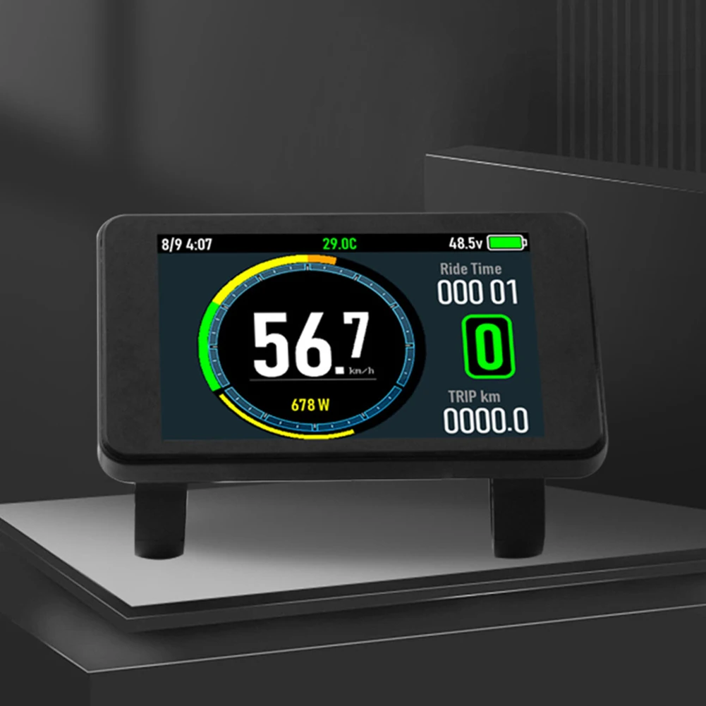 Bleiben Sie informiert während der Fahrt mit für 24 v7for 2v E-Bike T8 buntes LCD-Display für 2 5s kds bafang v5 für 2 kt Protokoll – Detail 7