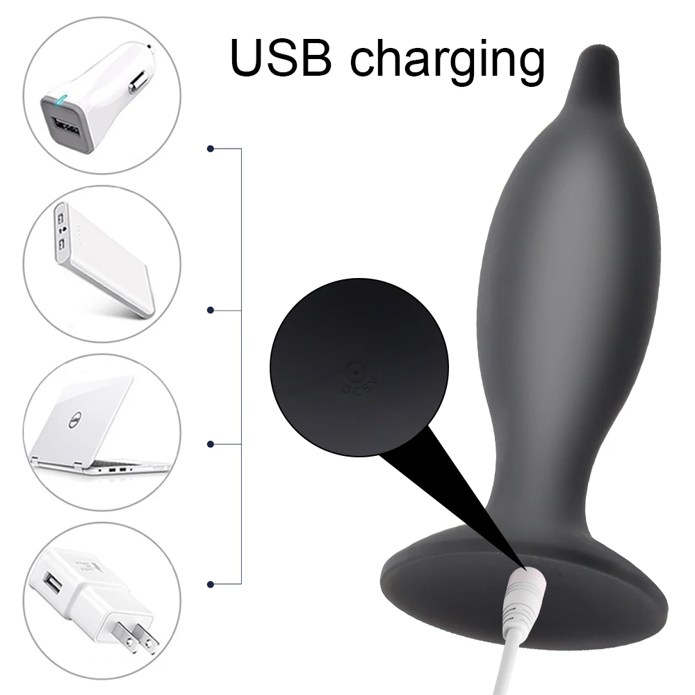 Vibrator Butt Plug Prostatemassager Und Analvibrator Sexspielzeug_voghion.com