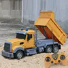 RC Engineering Car Remote Control Simulation Garbag Truck RC Truck With LED Off Road Electronic Mixer Truck Toy Boy Gift 1
