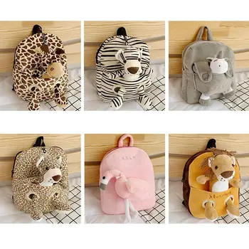 Zoo Animal Plush Backpack 1