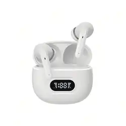 Premium Wireless Bluetooth Earbuds with Hi - Fi Sound, 3D Stereo, Enhanced Bass, and Long Battery Life (White)
