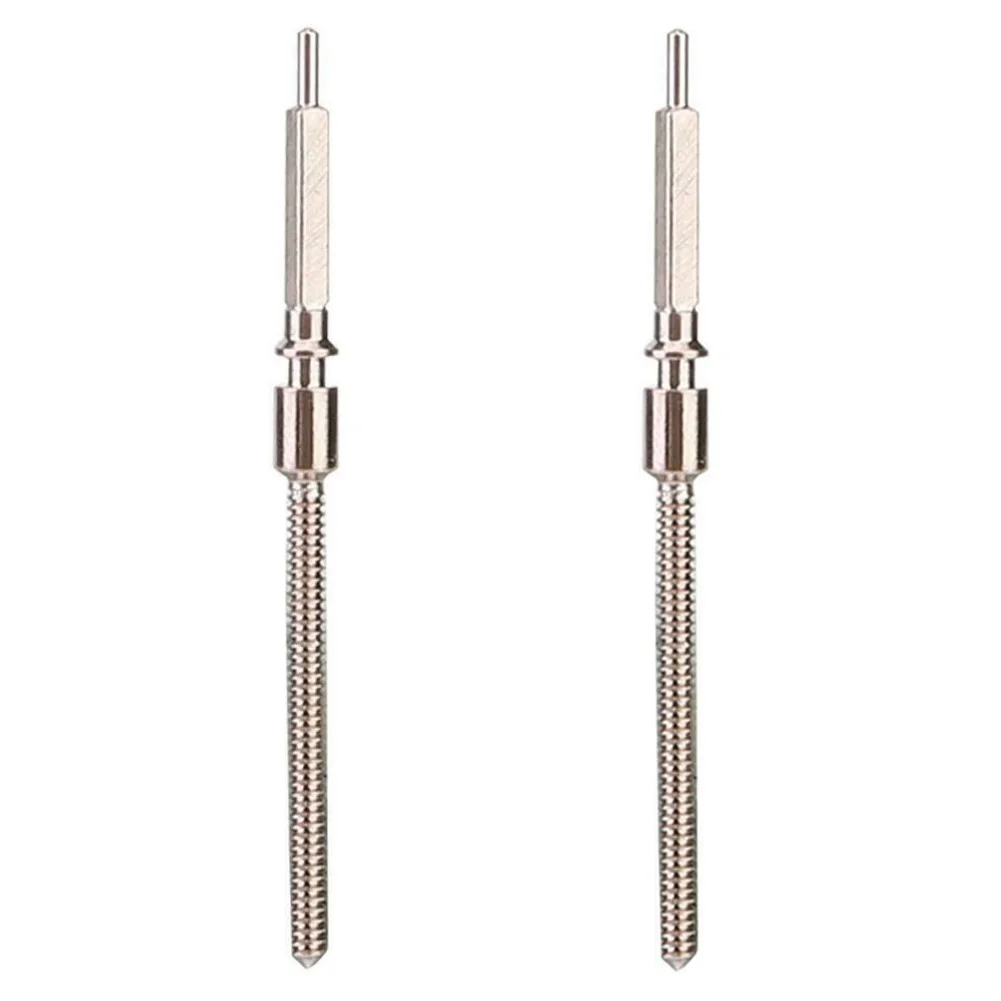 ETA 7750 7751 시계 운동 액세서리 시계 제조 업체 시계 줄기에 대 한 2Pcs 금속 시계 권선 줄기 교체 수리 부품