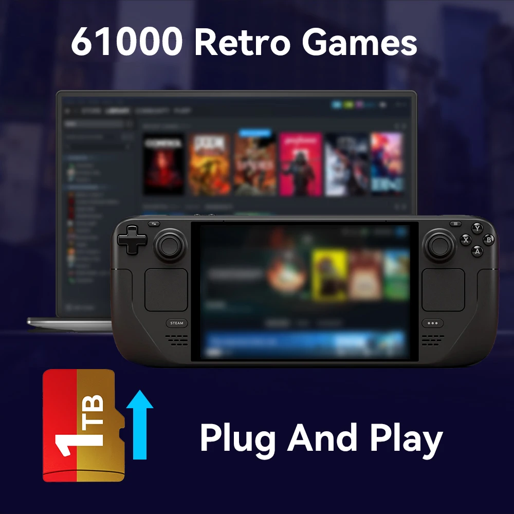 Batocera 39 ゲーム TFカード Steam Deck/GDP WIN4 携帯ゲーム機