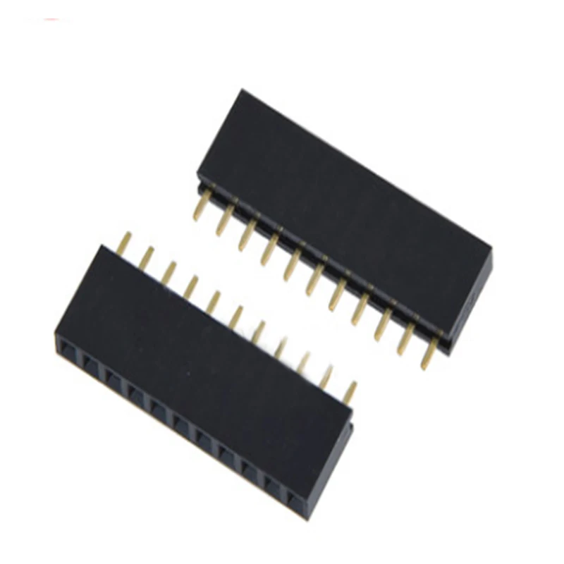 

100PCS 1*11P 11Pin Single Row Female Straight Needle Female Connector Pitch 2.54MM For Arduino