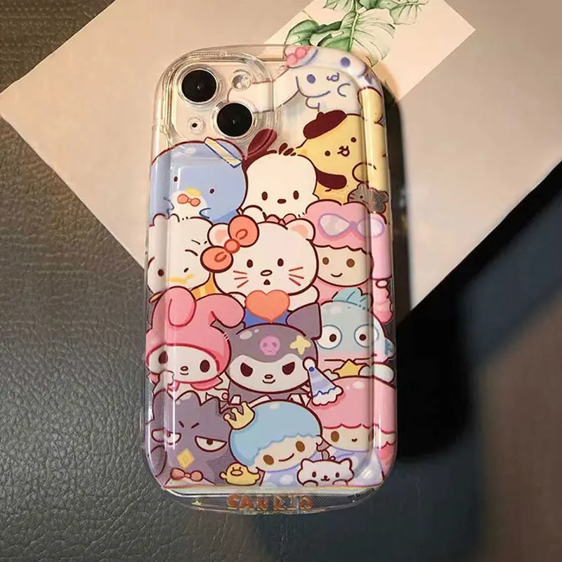 thumbnail image 1 of Funda de Tpu con cadena de melodía de perro Kitty para Redmi Note 12, 9, 11, 8, 10, 10s, 11s, 9A, 9T, 10C, 12C, POCO X5, F5, X3, M4 Pro, Xiaomi MI 11 Lite, 1 of 5