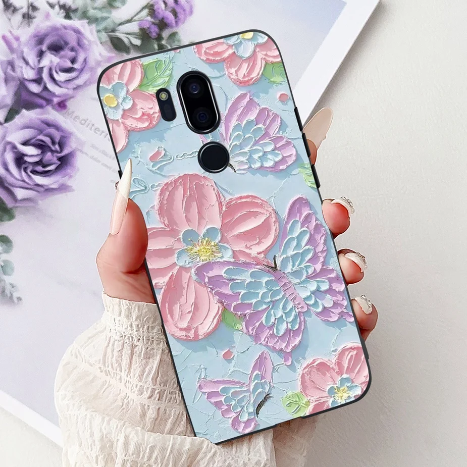 Cute Cat Luxury Painted Soft Slim Phone Case - Stylish Protective Cover