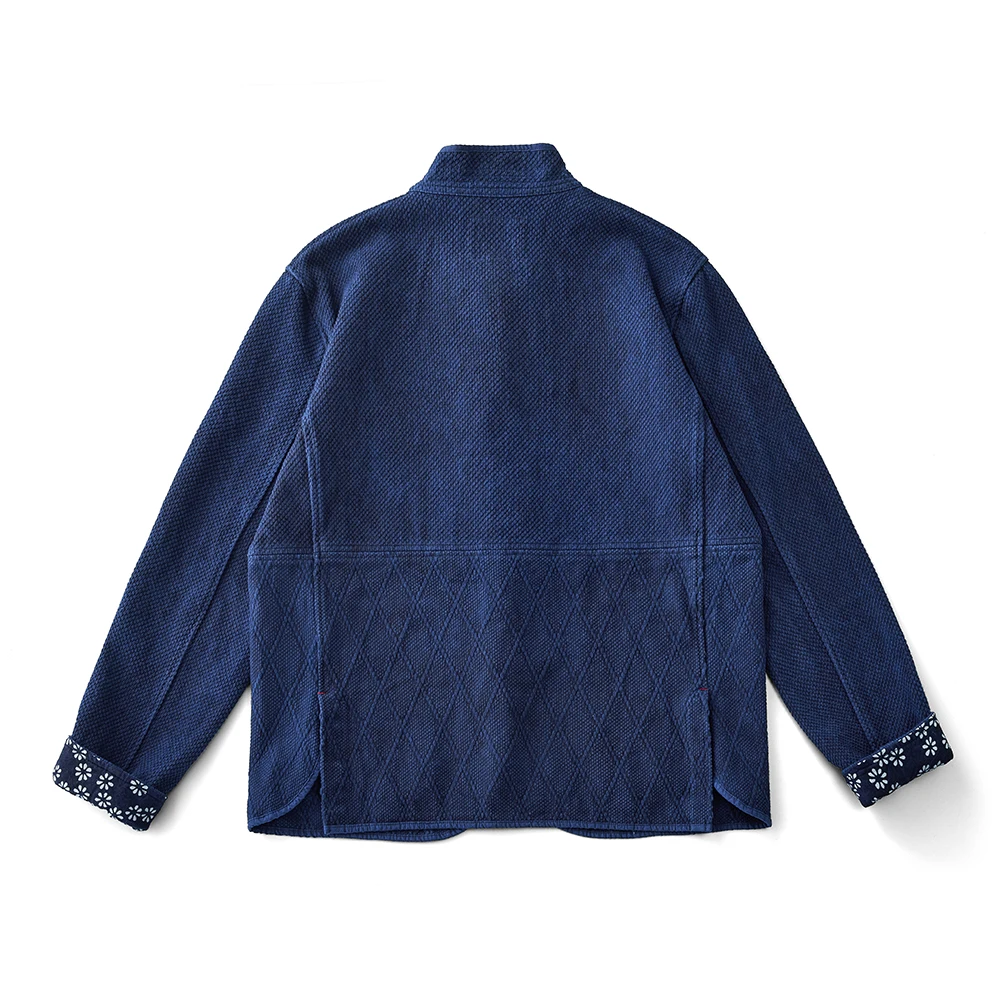 Men Tang Suit Jacket Cotton Chinese Traditional Cardigan Coat Multi-pocket Long Sleeve Autumn Winter men chinese style shirt hanfu jacket