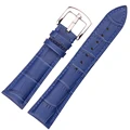 Blue silver buckle