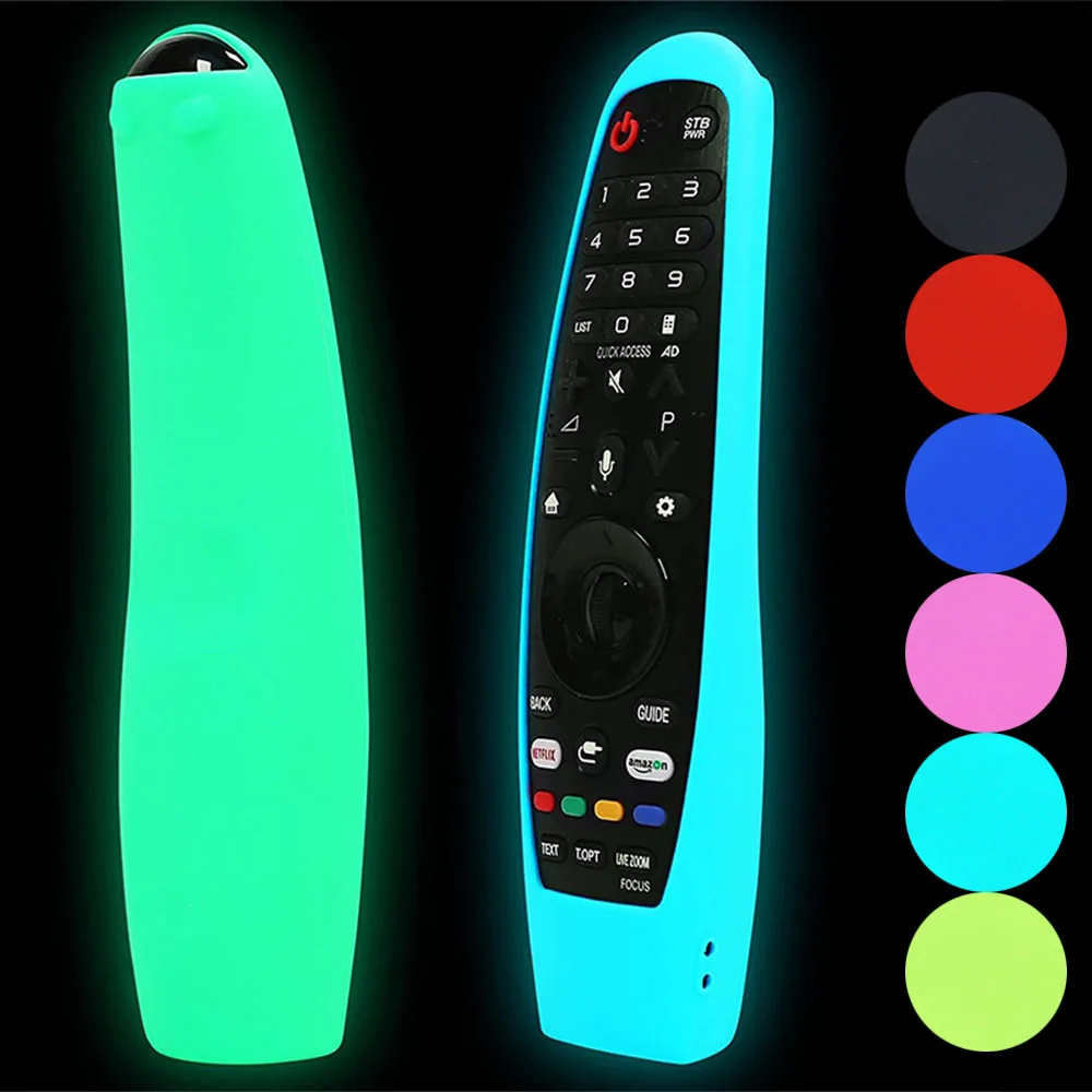 Silicone Remote Cover Remote Control Protective Case Tv Sleeve Case Anti Drop Silicone Easy To Clean Tv Accessory