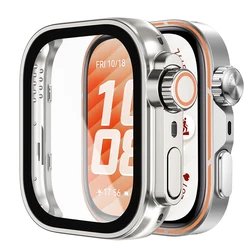 Premium Ultra Protective Case with Screen Protector for Huawei Watch Fit Series (Silver)