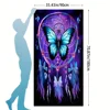 Butterfly Beach Towel, Super Soft Absorbent Bath Towel, Extra Large Travel Towel for Sports Pool Swimming Pool Bathroom Camping 5