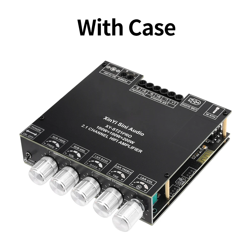XY-ST21 PRO TPA3221 Bluetooth Power Amplifier Board 2.1CH Class D