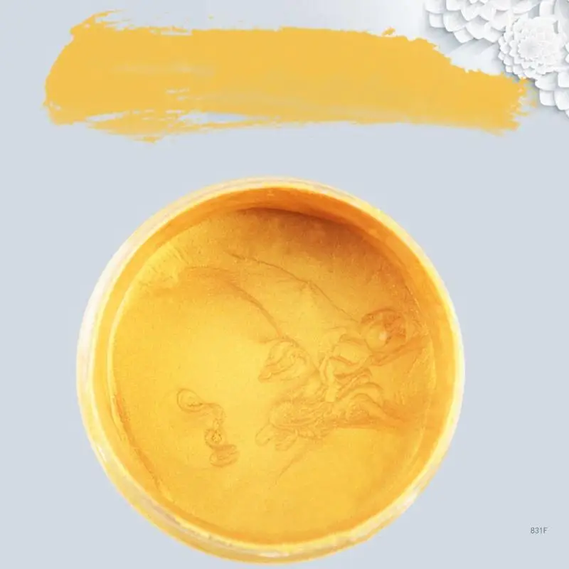 Metallic Paint DIY Wall Paint Epoxy Resin Color Pigment for Painting on Rocks Crafts Canvas Wood Stone Non Fading