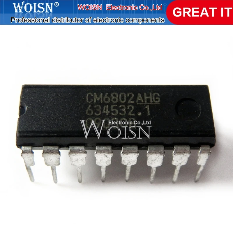 

10 шт. CM6802AHG CM6802 DIP-16