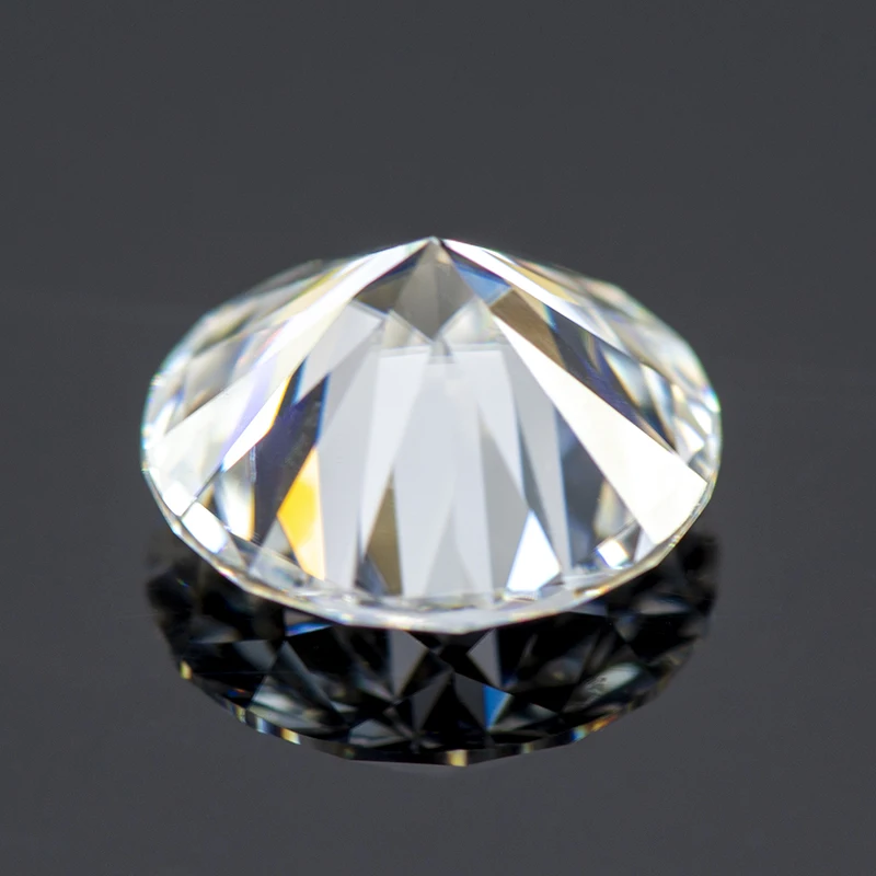 Wholesale Moissanite Stone 0.5ct-15ct D Color Round Cut Vvs1 Prices Gemstone for Moissanite Jewelry Making with GRA Certificate 3