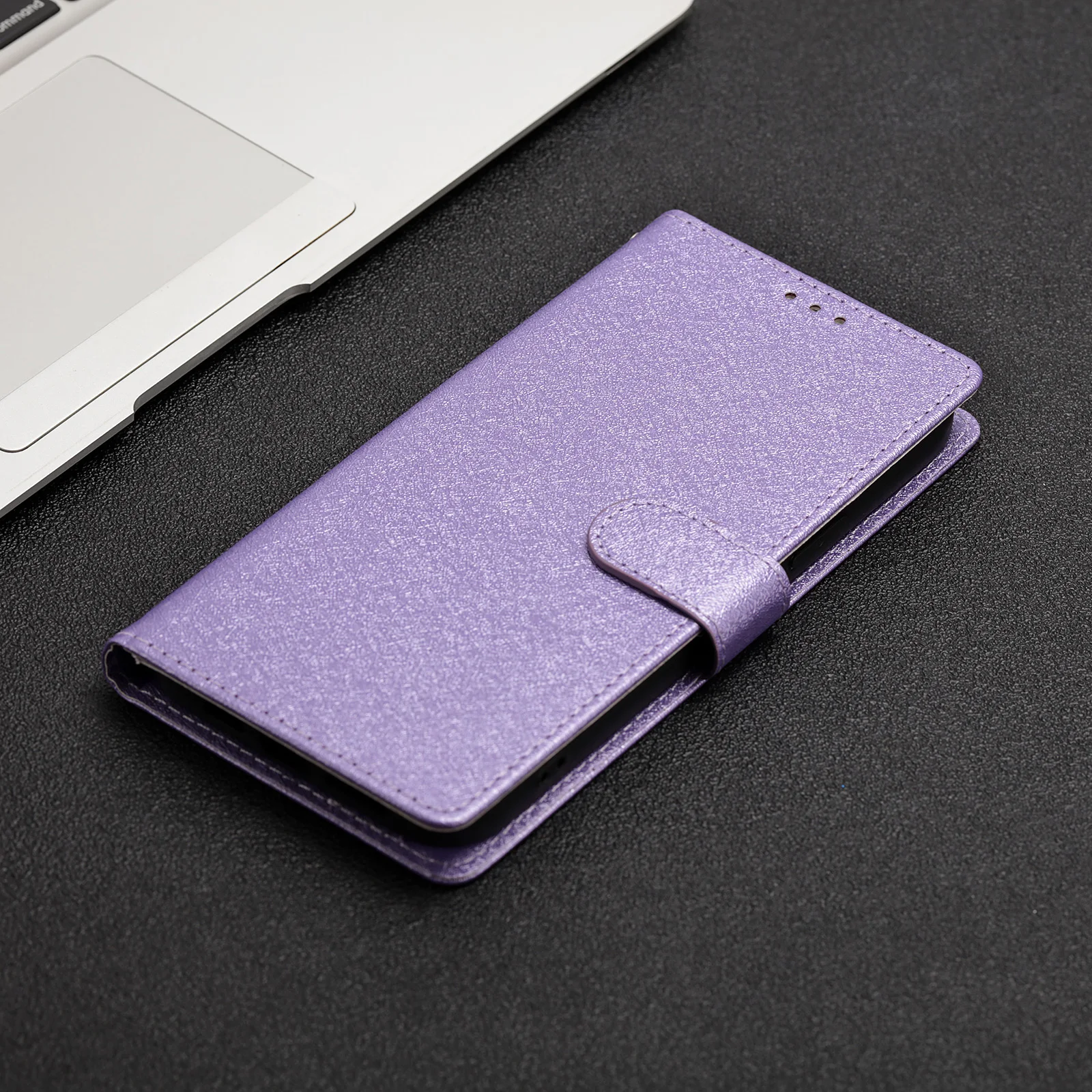 Retro Magnetic Flip Leather Wallet Case with Stand and Shockproof Design