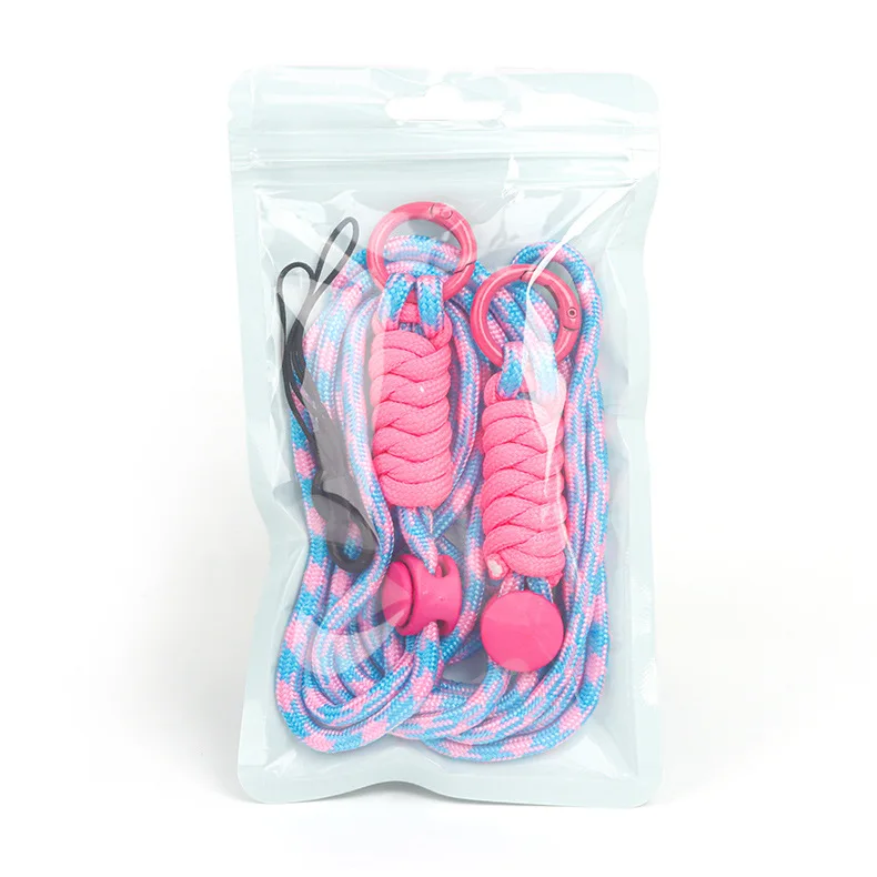 Slant Span Hanging Rope Adjustable Phone Strap Back Clip Hanging Rope Plush Phone Back Clip Phone Hanging Rope for Camera Bag