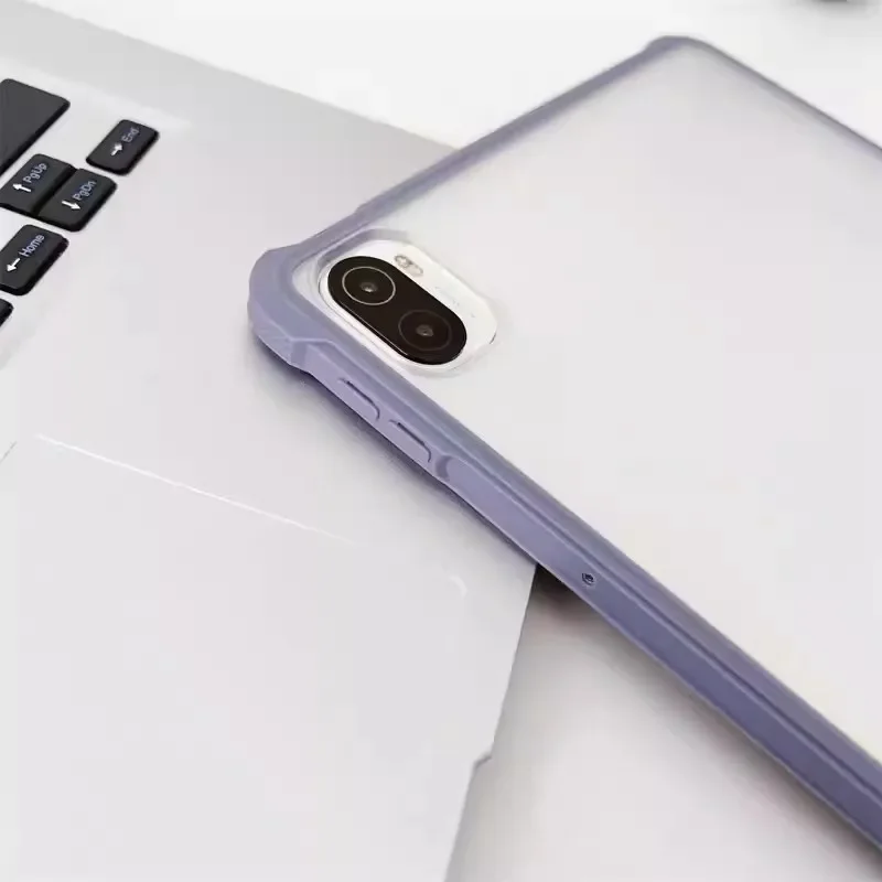 Matte Transparent Shockproof Tablet Case - Universal Fit, Enhanced Protection