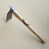 Steel Forged  Short Handle Small Hoe Vegetable Farming Tools Wooden    Gardening  Strong and Durable 1
