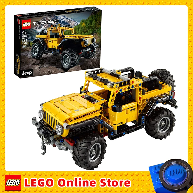 Lego & Technic Jeep Wrangler 42122 Building Blocks Set Di Mattoni Giocattolo Per Bambini, Ragazzi E Ragazze Dai 9 Anni In Su Regalo Di Compleanno (665