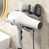 Hair dryer storage rack, for bathroom 1
