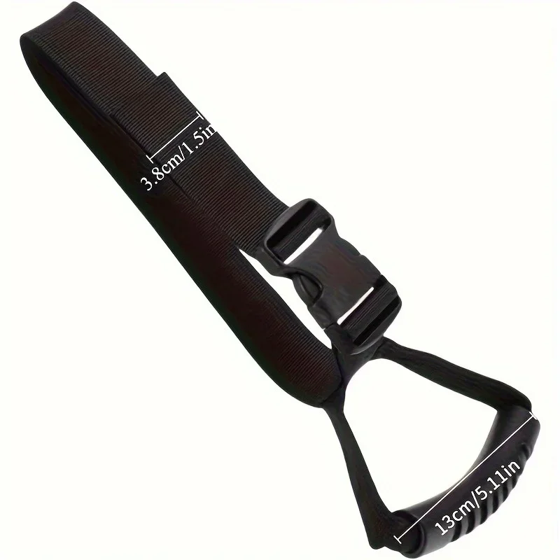 Ergonomic Car Door Handle Assist for Elderly &Disabled -Adjustable Nylon Hand Strap with Secure Buckle,Interior Safety Accessory