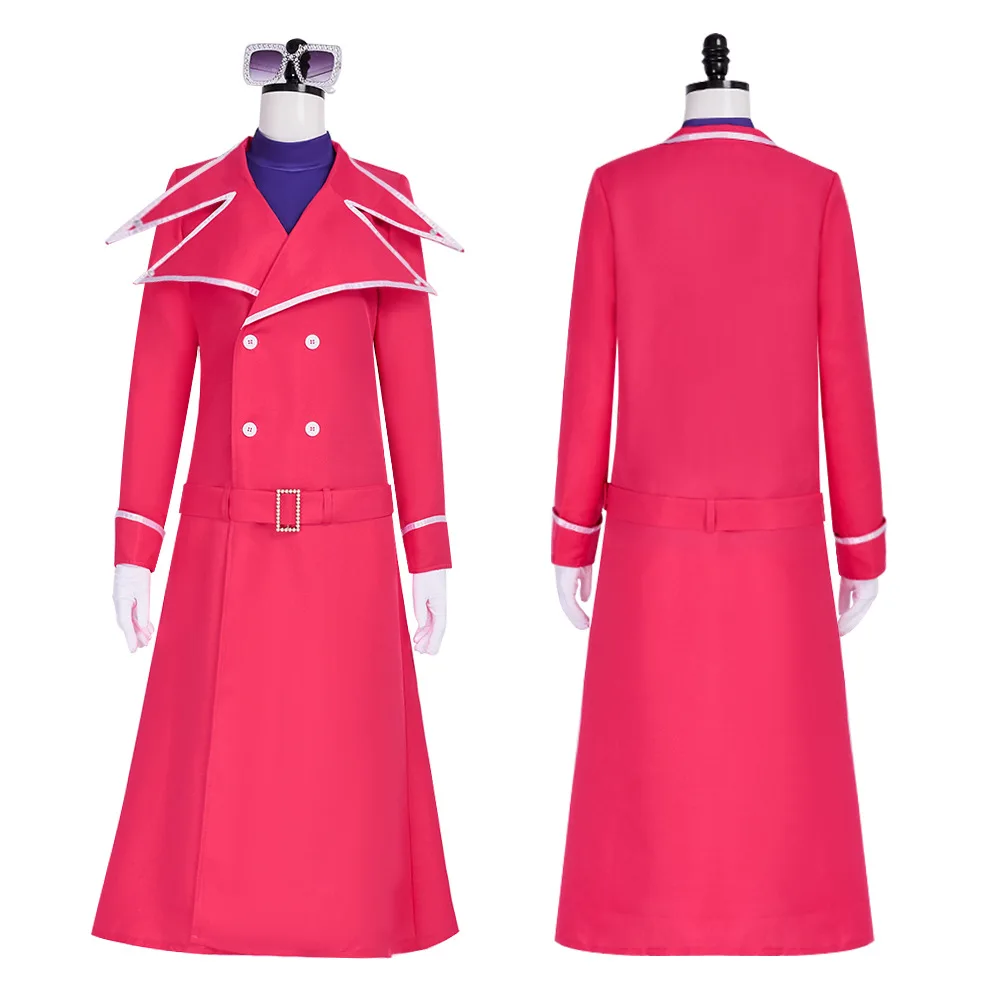 Generic Pink Jacket Purple T-Shirt Cosplay Costume Set for Women (Unofficial)