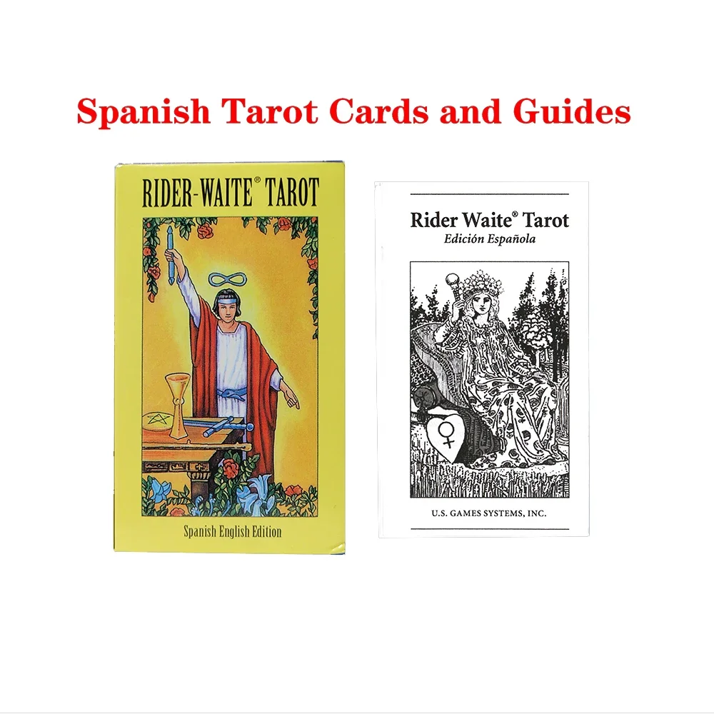 Spain Riders Tarot Cards For Beginners For And Includes Spanish-English Guide Books 3