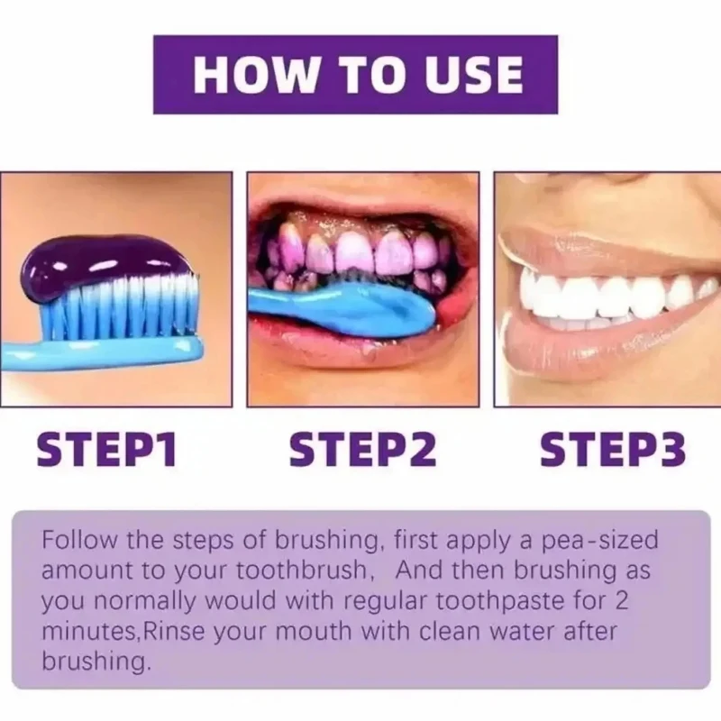 V34 Teeth Whitening Toothpaste 5d Tooth Whitener Strips Oral Hygiene Dental Bleaching Tools