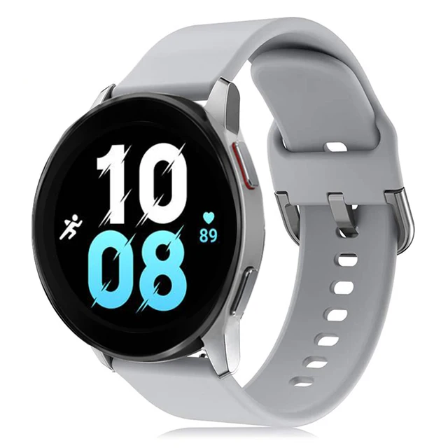 22mm mm Strap For Samsung Galaxy Watch 4 Classic 46mm 42mm 3 Silicone Smartwatch Bracelet Gear S3 Frontier Active 2 Band Watchbands Aliexpress