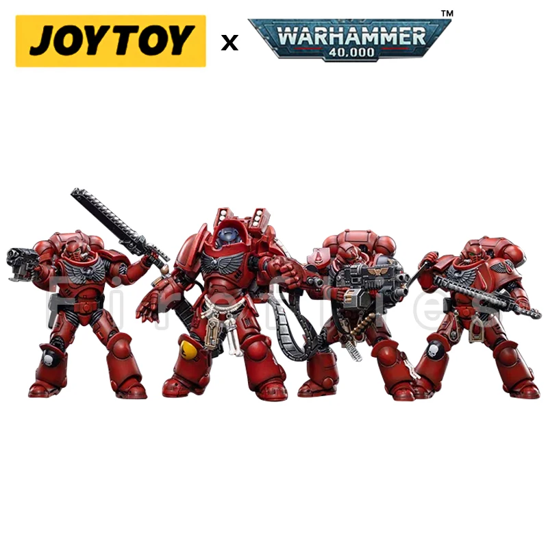 1/18 Joytoy Action Figure (4 Pz/Set) Blood Angels Anime Model Toy Spedizione Gratuita