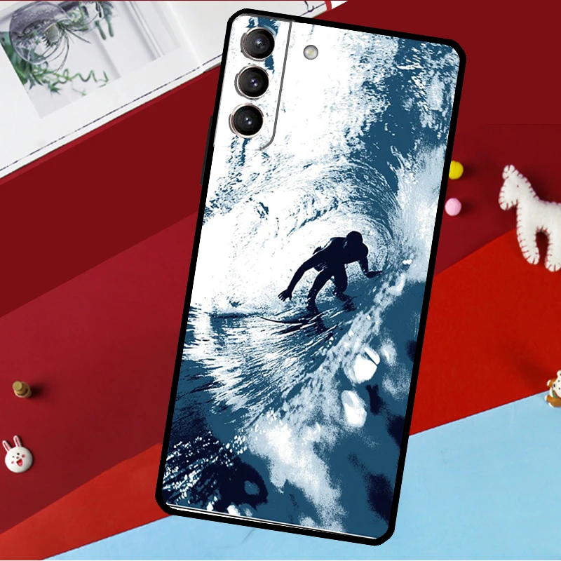 Surfer Surf Hang Loose Shak Phone Protective Case Cover