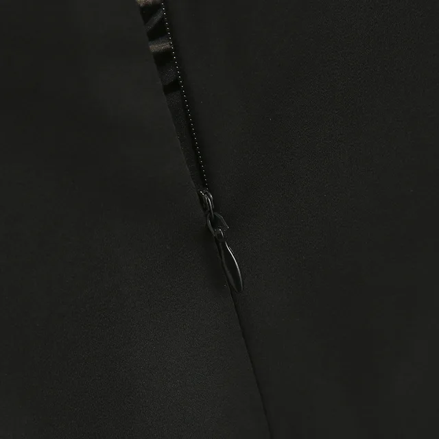 피터팬 칼라 인어 프린트 원피스 오버사이즈