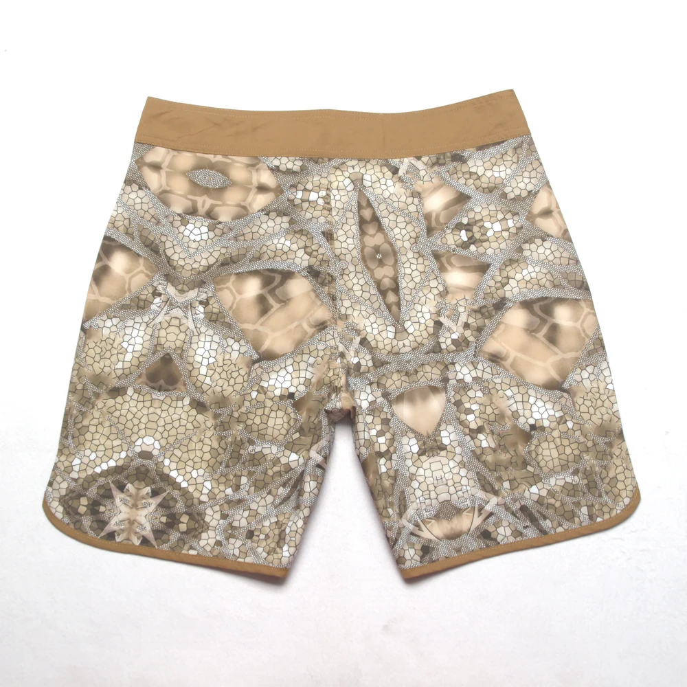 Top Quality Summer Men's Beach Surf Boardshorts Printed Quick-dry Waterproof Breathable Light Thin Sports Bermuda Swim Trunks 2