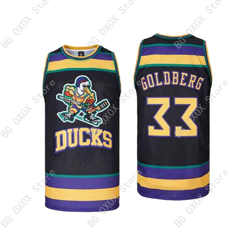 thumbnail image 1 of Camisetas de baloncesto Mighty Ducks Of Anaheim 44 Reed 99 BANKS 96 CONWAY 66 BOMBAY Costura Bordado Deportes al aire libre Negro Verde Nuevo, 1 of 5