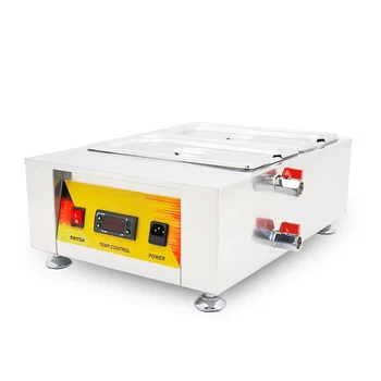 Commercial Electric Double tank Heating Chocolate Melting Pot Hot Chocolate Holding Machine Chocolate Tempering Machine 1