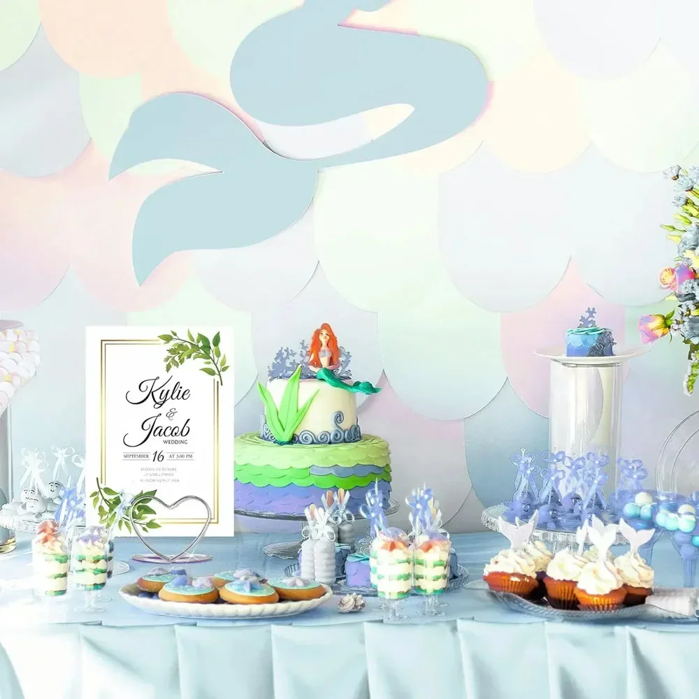 Tischnummern-Tischkartenhalter – herzförmiger Foto- und Visitenkartenständer für die Dekoration von Hochzeiten, Partys, Hochzeiten, Geburtstage – Detail 6