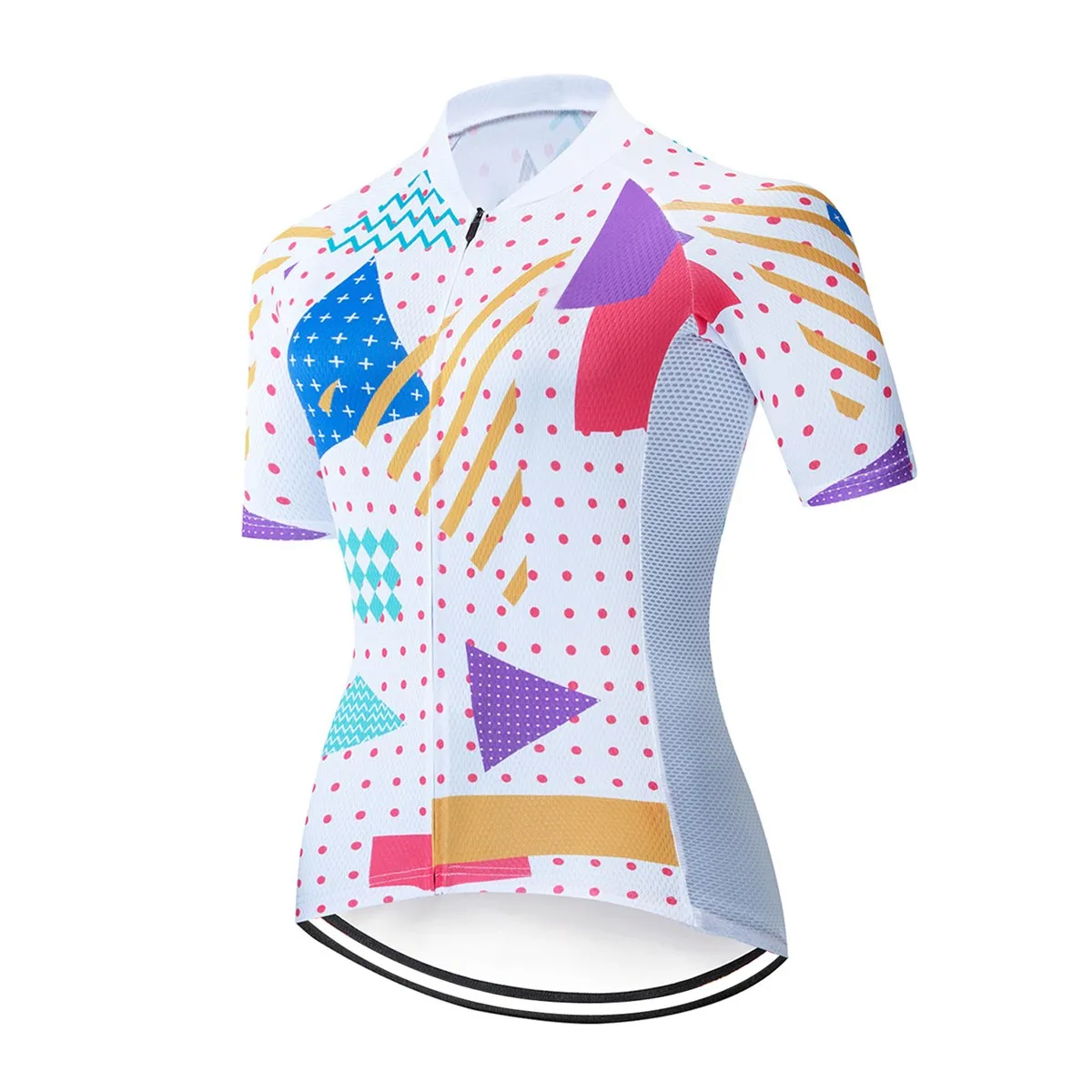 Women's Cycling Tops Short Sleeve Breathable Jerseys Biking Shirt Bicycle Road Tights Clothing for Sports