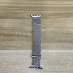 Colorful Milanese Loop Bracelet - 49mm - 42mm - 44mm - 45mm (Silver)