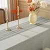 Restaurant cotton linen large tablecloth hotel conference event exhibition office table mat rectangular table cover 300cm 180cm 3