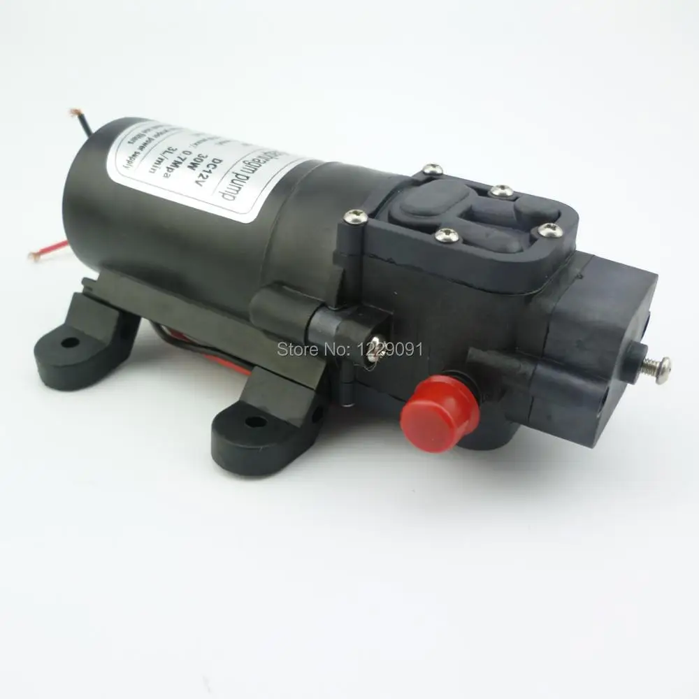 

1pcs Return Valve Type 12v 30W 3L/min High Pressure Diaphragm Dc Micro Water Pump Agriculture Sprayer Pump 12v Dc Water Pump