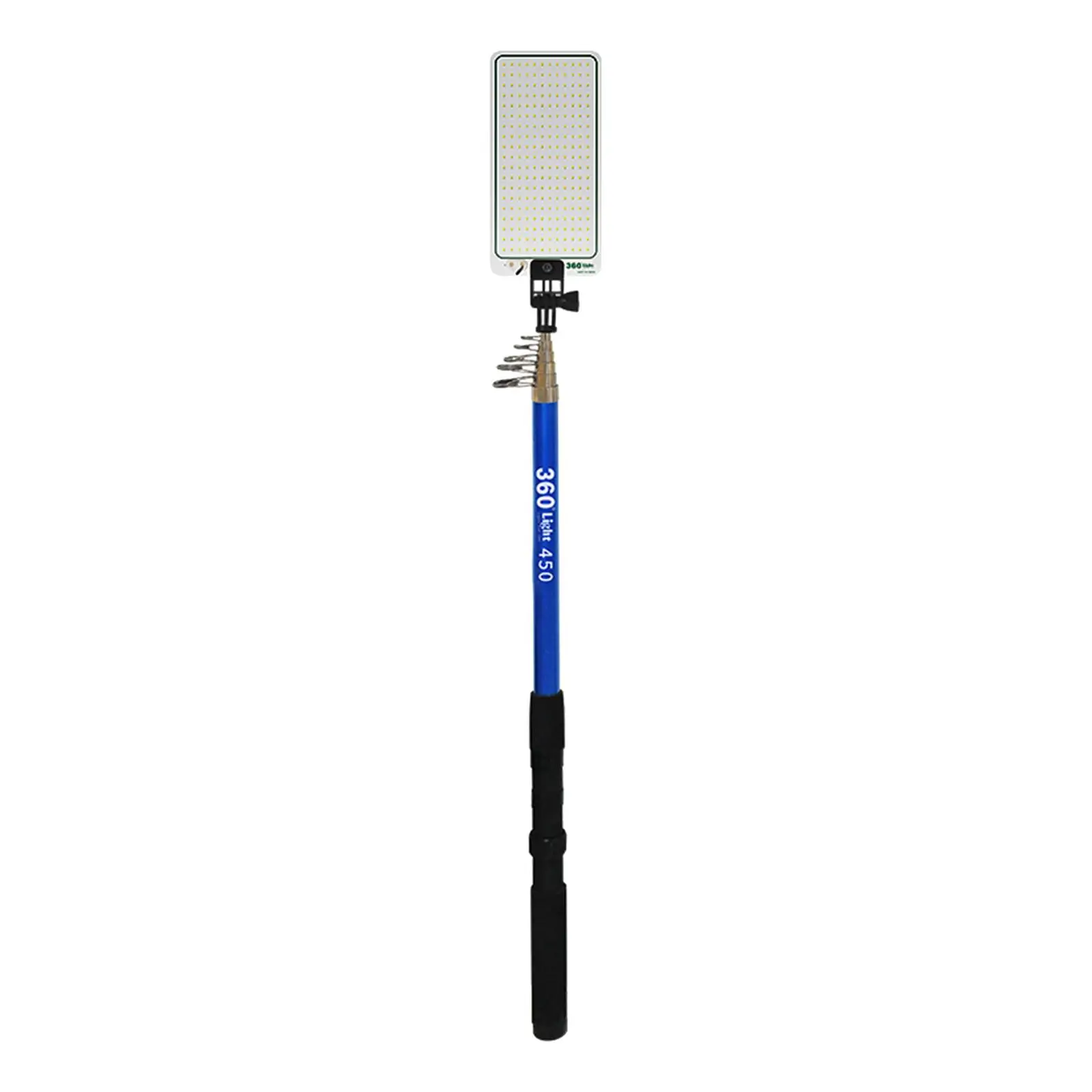 

Telescopic Fishing Rod Lamp LED Outdoor Camping Light Durable Dimming with Remote Control Lantern for Party Fishing Survival