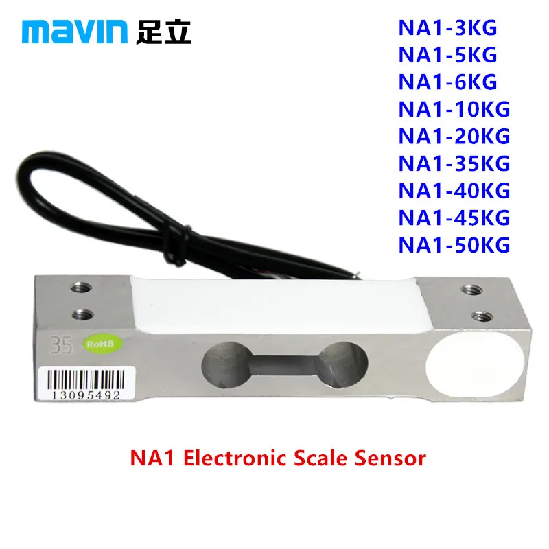 MAVIN Pressure Sensor NA1 3KG 5KG 6KG 10KG 20KG 30KG 35KG 40KG 45KG 50KG Electronic Scale Instrument Weighing Sensing 1Pcs sensor module,pressure sensor module,weigh sensor